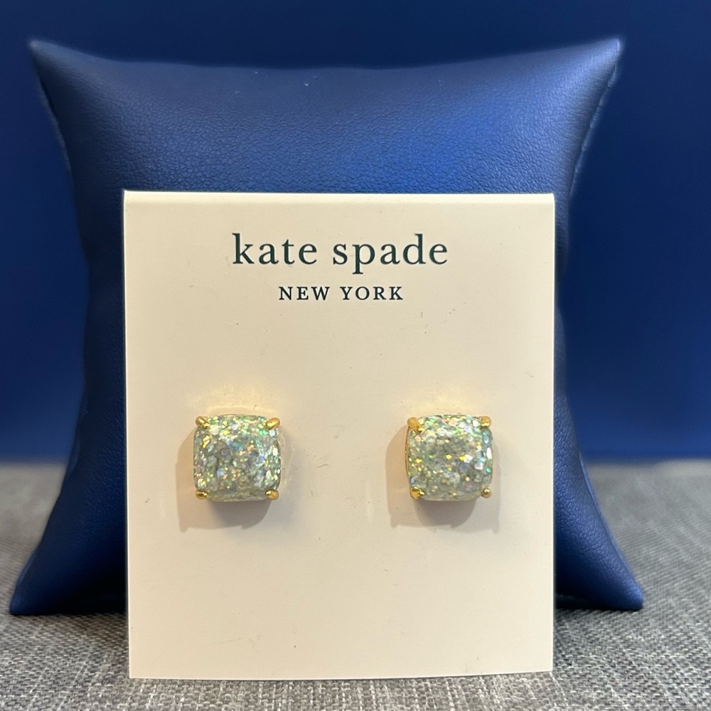 Kate Spade ♠️ Glittery Opal Stud Earrings